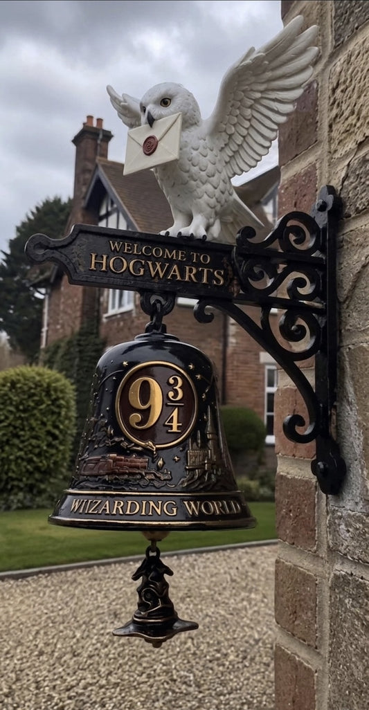 Platform 9 ¾ Wall-Mounted Hogwarts Doorbell